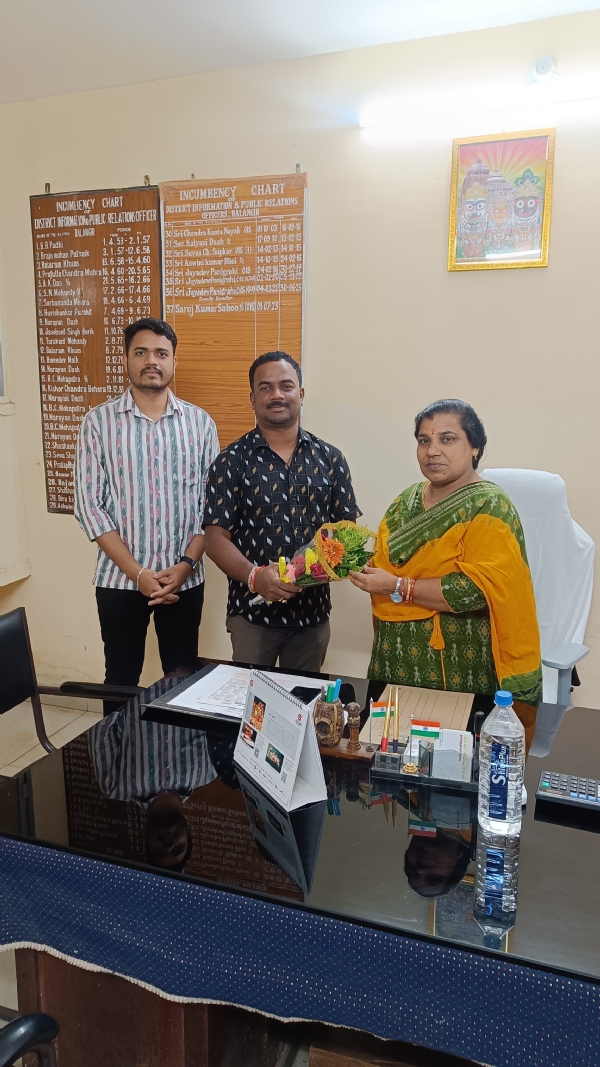 ସୂଚନା ଓ ଲୋକ ସମ୍ପର୍କ ବିଭାଗ ଉତ୍ତରାଞ୍ଚଳ, ଉପ ନିର୍ଦ୍ଦେଶକଙ୍କ ବଲାଙ୍ଗିର ଗସ୍ତ ।
