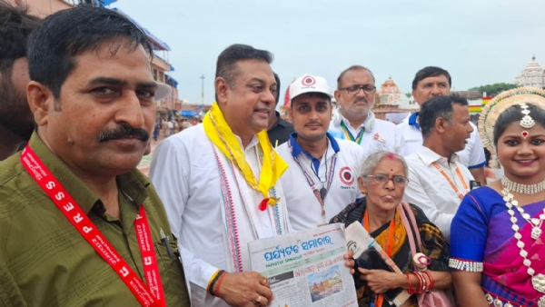 ସାଂସଦ ଡା. ସମ୍ବିତ ପାତ୍ର ଙ୍କ ଦ୍ୱାରା ପର୍ଯ୍ୟଟନ ସମାଚାର ଉନ୍ମୋଚିତ