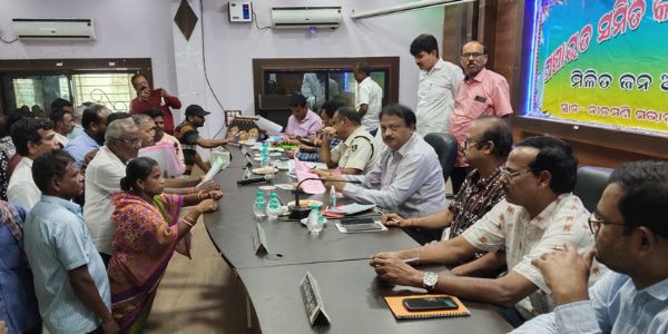 ଶ୍ୟାମସୁନ୍ଦରପୁର ପଂଚାୟତକୁ ତିହିଡ଼ି ଥାନା ଅଧୀନରେ ରଖାଯିବାକୁ ଦାବି, ଏସପିଙ୍କୁ ଭେଟିଲେ ପଂଚାୟତବାସୀ