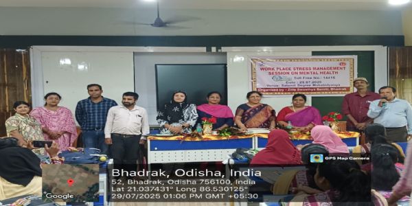 ସାଳନ୍ଦୀ ଡିଗ୍ରି କଲେଜରେ ମାନସିକ ଅବସାଦ କର୍ମଶାଳା