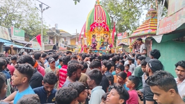 ଶ୍ରୀଜିଉଙ୍କ ବାହୁଡା ମହାସମାରୋହରେ ପାଳିତ