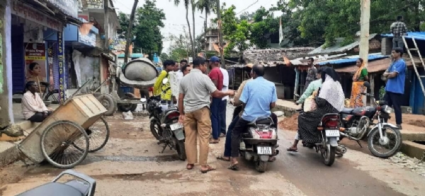 MUSTAFAPUR DRAIN NIRMAN NIMNA MANARA