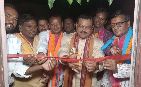 ବଙ୍ଗୋମୁଣ୍ଡା ବ୍ଲକର ବିଭିନ୍ନ ପ୍ରକଳ୍ପର ଉଦଘାଟନ କଲେ କଣ୍ଟାବାଞ୍ଜି ବିଧାୟକ