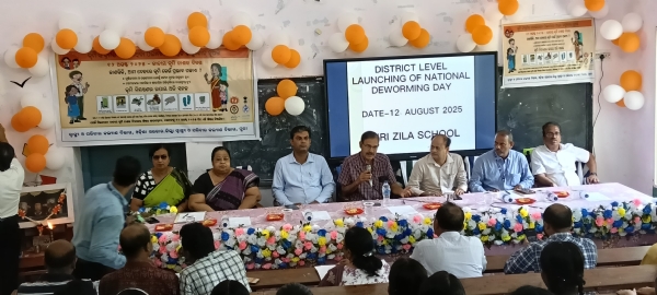 ଜାତୀୟ କୃମି ନାଶକ ଦିବସ ଉଦ୍ଘାଟିତ