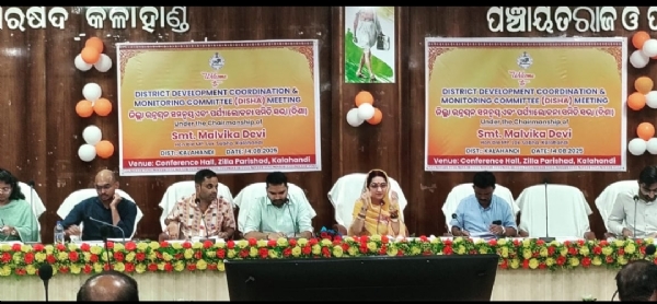 ଜିଲ୍ଲା ଦିଶା କମିଟି ବୈଠକ  ବିଭିନ୍ନ ଯୋଜନାରର ଅଗ୍ରଗତି ଓ ସଫଳତା