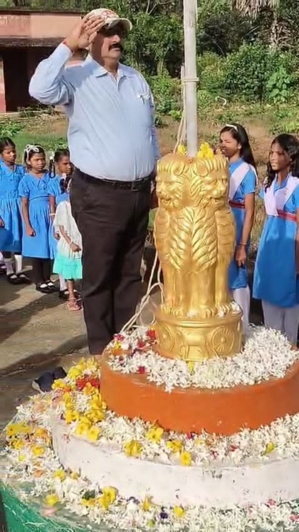 *ସରକାରୀ ବାଳକ ଉଚ୍ଚ ପ୍ରାଥମିକ ବିଦ୍ୟାଳୟ ଠାରେ ୭୯ତମ ସ୍ବାଧୀନତା ଦିବସ ମହା ସମାରୋହରେ ପାଳିତ*