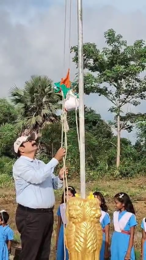 *ସରକାରୀ ବାଳକ ଉଚ୍ଚ ପ୍ରାଥମିକ ବିଦ୍ୟାଳୟ ଠାରେ ୭୯ତମ ସ୍ବାଧୀନତା ଦିବସ ମହା ସମାରୋହରେ ପାଳିତ*