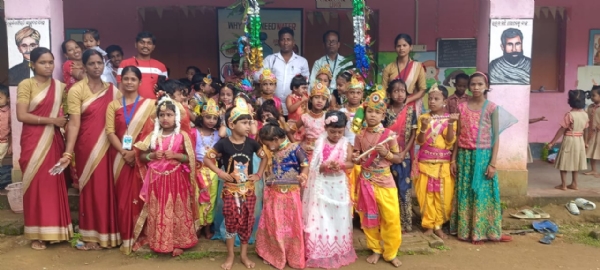 ତାରିଣି ପବ୍ଲିକ ସ୍କୁଲ ରେ ନନ୍ଦ ଉତ୍ସବ ପାଳିତ