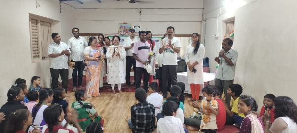 ଏକଲବ୍ଯ ପାଠଶାଳା ପରିସରରେ ସ୍ଵାଧୀନତା ଦିବସ ପାଳିତ