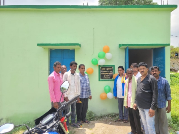 ସ୍ୱାଧିନତା ଦିବସ ଅବସରରେ ଜାମଗାଁ ଗ୍ରା.ପ. ସରପଂଚ ପୁରୁଷୋତ୍ତମ କମ୍ପ ଙ୍କ ଦ୍ୱାରା ଏକାଧିକ ପ୍ରକଳ୍ପର ଲୋକାର୍ପଣ
