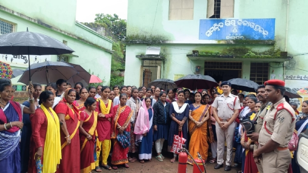 ଅଗ୍ନିଶମ ବିଭାଗ ତରଫରୁ ସଚେତନତା କାଯ୍ୟକ୍ରମ