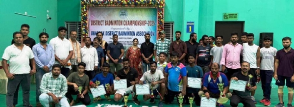 ZILLASTARIYA BADMINTON TOURNAMENT UDJAPITA