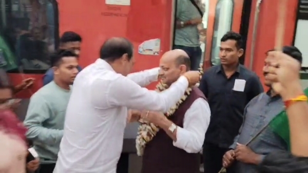ବିଜେପି ରାଜ୍ୟ ସଭାପତି ମନମୋହନ ସାମଲ ଙ୍କୁ ଟିଟଲାଗଡ ରେ ସ୍ବାଗତ