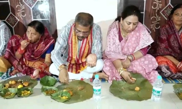 ନୁଆଖାଇରେ କେନ୍ଦ୍ରମନ୍ତ୍ରୀଙ୍କ ଆତିଥେୟତା
