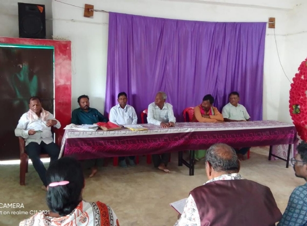 ଆଦିବାସୀ ଅଧିକାର ମହାସଂଘର ବୈଠକ