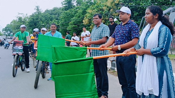 ଜାତୀୟ କ୍ରୀଡ଼ା ଦିବସ ଅବସରରେ ସାଇକେଲ ରାଲି
