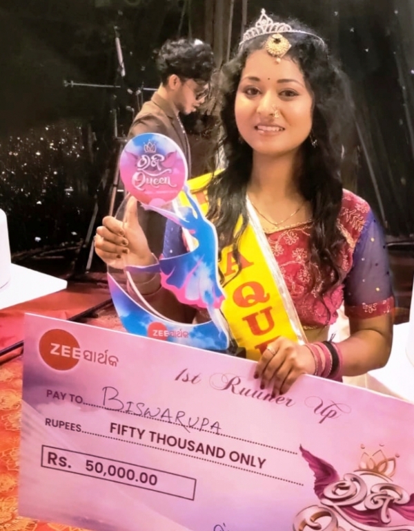 BISWARUPA RAJA QUEEN RUNNERS UP