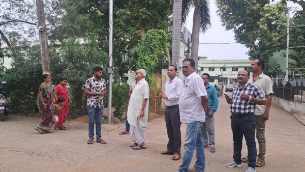 ଆୟର୍ବେଦ କଲେଜ ଅଡିଟରିୟମ ନିର୍ମାଣରେ ମନ୍ଥରତା କ୍ଷେତ୍ର ପରିଦର୍ଶନ କରି କ୍ଷୋଭ ପ୍ରକାଶ କଲେ ନରସିଂହ ସୁବର୍ଣ୍ଣ ଜୟନ୍ତୀ ପୂର୍ବରୁ ପ୍ରକଳ୍ପ ସମ୍ପୁନ୍ନତାକୁ ନେଇ ସନ୍ଦେହ