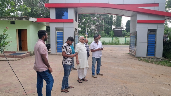 ଆୟର୍ବେଦ କଲେଜ ଅଡିଟରିୟମ ନିର୍ମାଣରେ ମନ୍ଥରତା କ୍ଷେତ୍ର ପରିଦର୍ଶନ କରି କ୍ଷୋଭ ପ୍ରକାଶ କଲେ ନରସିଂହ ସୁବର୍ଣ୍ଣ ଜୟନ୍ତୀ ପୂର୍ବରୁ ପ୍ରକଳ୍ପ ସମ୍ପୁନ୍ନତାକୁ ନେଇ ସନ୍ଦେହ