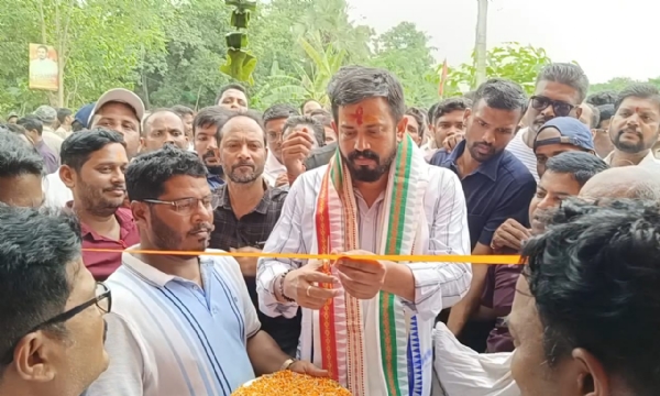 ଧର୍ମଶାଳା ବିଧାୟକଙ୍କ ଦ୍ୱାରା ମାରାଥନ ଶିଳାନ୍ୟାସ  ଉତ୍ସବ