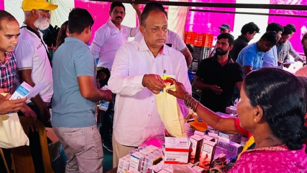 ଚିତ୍ତଜ୍ଞାନୀ ଚାରିଟେବୁଲ ଟ୍ରଷ୍ଟ ପକ୍ଷରୁ ମେଗା ସ୍ୱାସ୍ଥ୍ୟ ଶିବିର