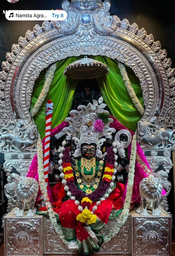 ମା ଭଗବତୀଙ୍କ ପୀଠରେ ଆରମ୍ଭ ହେଲା ଷୋଡଶ ଉପଚାର