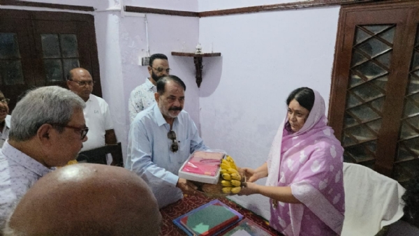 ଜୟପୁର  ଦଶହରା ମହୋତ୍ସବରେ ସାମିଲ ପାଇ ମହାରାଣିଙ୍କୁ ନିମନ୍ତ୍ରଣ କଲେ ବିଧାୟକ