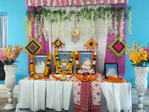 ଶ୍ରୀ ଶ୍ରୀ ଠାକୁର ଅନୁକୂଳଚନ୍ଦ୍ରଙ୍କ ୧୩୮ତମ ଜନ୍ମ ମହୋତ୍ସବ ପାଳିତ ଓ ମାଗଣା ଚକ୍ଷୁ ଚିକିତ୍ସା ଶିବିର ଅନୁଷ୍ଠିତ