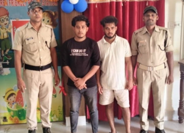 ଧର୍ମଶାଳା ପୁଲିସ ଦ୍ୱରା  ଦୁଇ ଚୋର ଗିରଫ