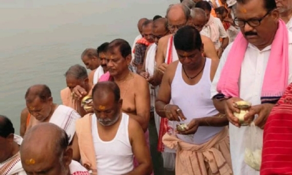 ପବିତ୍ର ମହାଳୟା ଅମାବାସ୍ୟାରେ ସାମୁହିକ ତିଳ ତର୍ପଣ