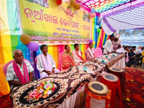 ଖଡିଆ ସାଂସ୍କୃତିକ ସେବା ସମାଜର ନୁଆଁଖାଇ ଭେଟଘାଟ୍