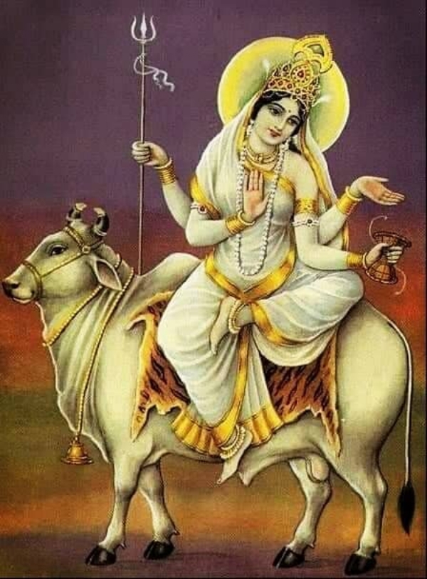 ନବରାତ୍ରିର ପ୍ରଥମ ଦୁର୍ଗା ସ୍ଵରୂପ ମାତା ଶୈଳପୁତ୍ରୀ