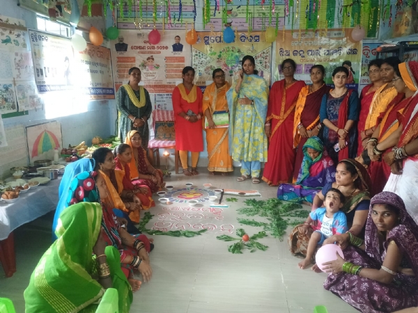 ପୋଷଣ ମାସ ପାଳନ ର ଷଷ୍ଠ ଦିବସ