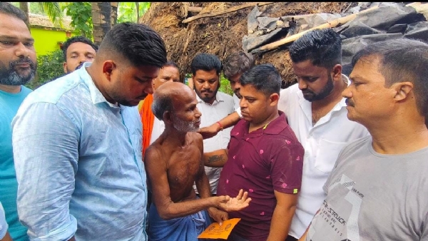 ଅଗ୍ନିବିପନ୍ନ ପରିବାରଙ୍କୁ ସ୍ୱେଛାସେବୀ ସଙ୍ଗଠନ ତରଫରୁ ସହୟତା ପ୍ରଦାନ