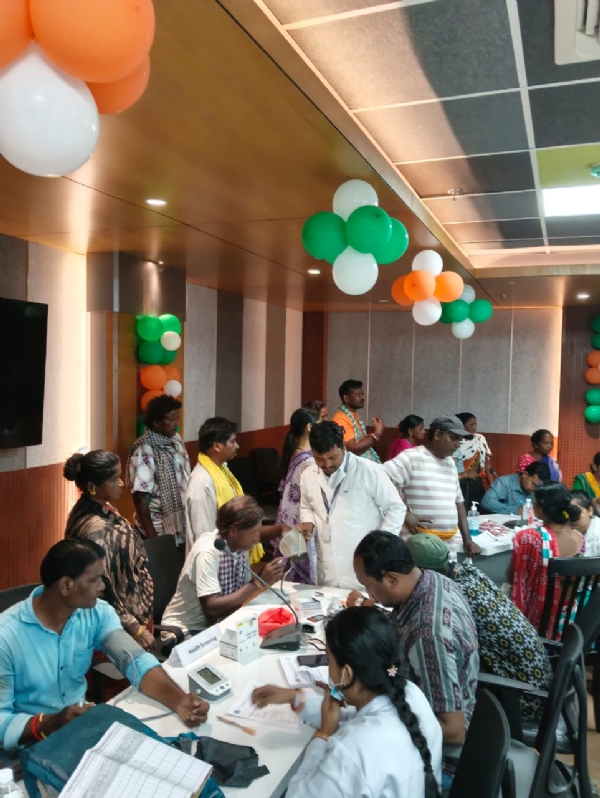 ସ୍ବଚ୍ଛ ଉତ୍ସବ ଉପଲକ୍ଷେ ସ୍ବାସ୍ଥ୍ୟ ଶିବିର