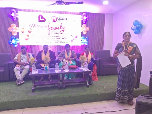 ଜାତୀୟ ପରିବାର ଦିବସ ପାଳନ