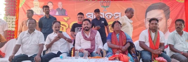 ସୁନ୍ଦୁରିଆ ପଂଚାୟତରେ ଧର୍ମଶାଳା ବିଧାୟକଙ୍କୁ ସ୍ୱାଗତ ଓ ସମ୍ବର୍ଦ୍ଧନା