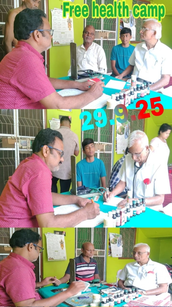 ଦଶହରା ସଚେତନତା ସହ ସ୍ଵାସ୍ଥ୍ୟ ଶିବିର