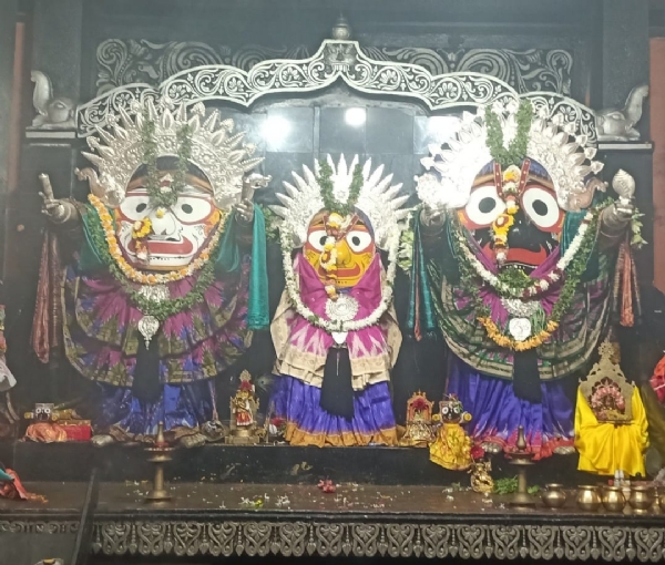 ଶ୍ରୀଜିଉଙ୍କ ରୌପ୍ୟ ବେଶ  ଦର୍ଶନ ଦେଲେ  ଶ୍ରୀ ଜିଉ