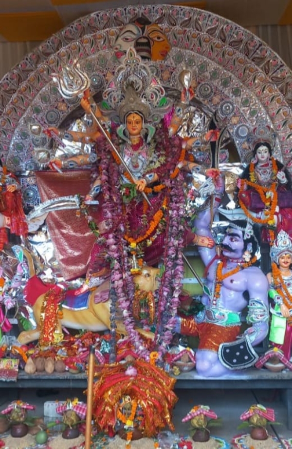 ଶ୍ରୀକ୍ଷେତ୍ରରେ ପୂଜାର ମାହୋଲ ଆକର୍ଷଣୀୟ ଦୁର୍ଗାମୂର୍ତ୍ତି ଦେଖି ଶ୍ରଦ୍ଧାଳୁ ବିଭୋର