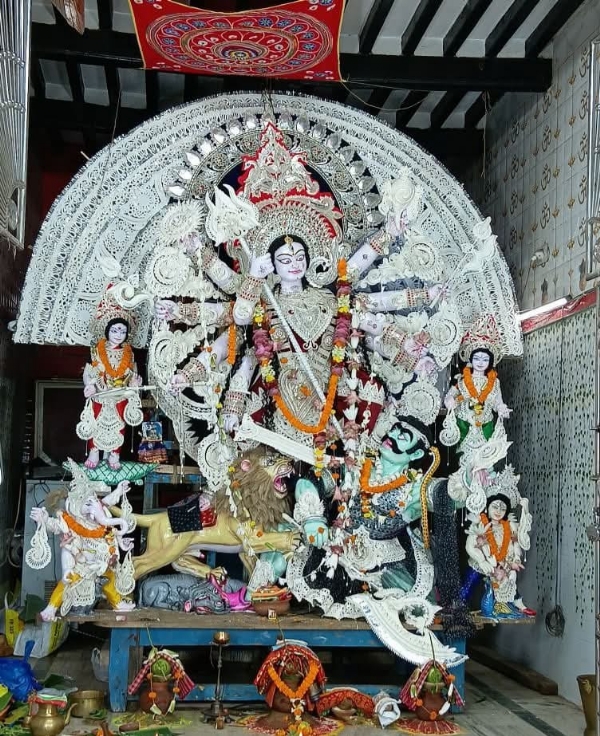 ଶ୍ରୀକ୍ଷେତ୍ରରେ ପୂଜାର ମାହୋଲ ଆକର୍ଷଣୀୟ ଦୁର୍ଗାମୂର୍ତ୍ତି ଦେଖି ଶ୍ରଦ୍ଧାଳୁ ବିଭୋର