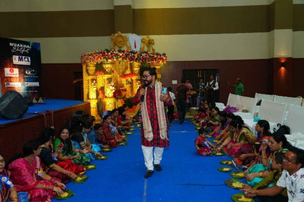 ପଶ୍ଚିମ ଓଡିଶାର ପାରମ୍ପରିକ ମାହୋଲରେ ଓସାକା ହାଇଦ୍ରାବାଦ ନୁଆଁଖାଇ ଭେଟଘାଟ ଆୟୋଜିତ
