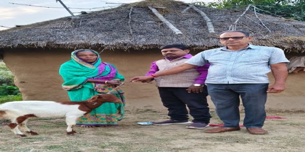 ବେସାହାରା ସାବିତ୍ରୀ ଙ୍କୁ ଘରମଣୀ ଉପହାର ଦେଲେ ଶ୍ରୀ ଜଗନ୍ନାଥ ଟ୍ରଷ୍ଟ