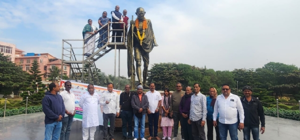 ମନରେଗା ନାମ ପରିବର୍ତ୍ତନ ପ୍ରତିବାଦରେ ପୁରୀ କଂଗ୍ରେସର ଗଣଧାରଣା