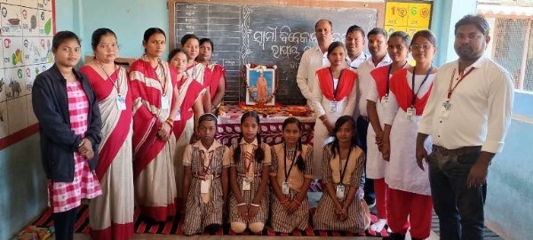 ଜ୍ଞାନ  ଜ୍ୟୋତି ତପୋବନ ଶିକ୍ଷା ମନ୍ଦିରରେ ସ୍ୱାମୀ ବିବେକାନନ୍ଦଙ୍କ ୧୬୩ତମ ଜୟନ୍ତୀ ପାଳିତ