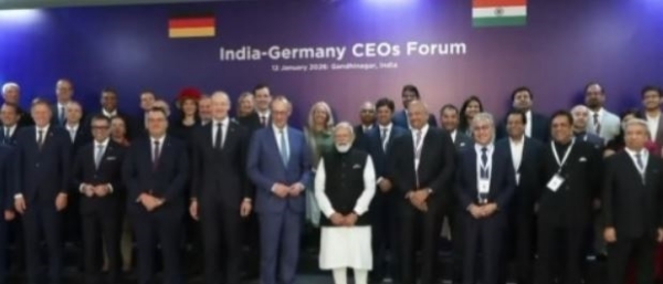 ପ୍ରଧାନମନ୍ତ୍ରୀ ମୋଦି ଏବଂ ଜର୍ମାନ ଚାନ୍ସେଲର ମର୍ଜ ସିଇଓ ଫୋରମରେ ବିଭିନ୍ନ କମ୍ପାନୀର ସିଇଓମାନଙ୍କୁ ଭେଟିଲେ