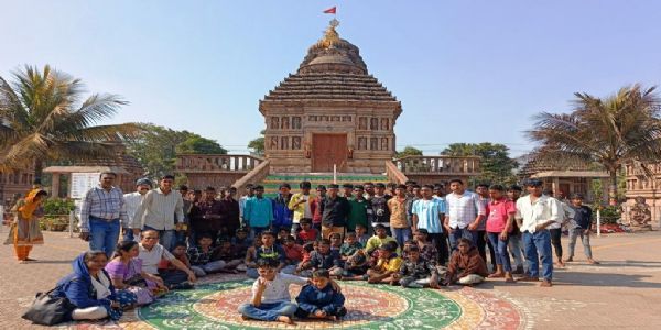 ଗାନ୍ଧୀ ବାଳାଶ୍ରମ ଅନ୍ତେବାସୀଙ୍କ ବାର୍ଷିକ ପରିଭ୍ରମଣ