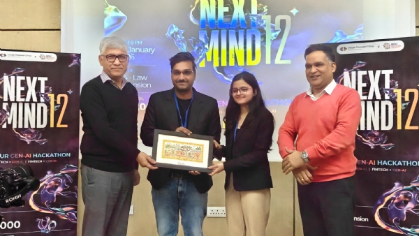 ଗୁଗୁଲ୍ ଡେଭେଲପର୍ ଗ୍ରୁପ୍ ସହଯୋଗରେ ବିର୍ଲା ଗ୍ଲୋବାଲ୍ ୟୁନିଭର୍ସିଟିର ସଫଳ ଜେନଏଆଇ ହ୍ୟାକାଥନ୍