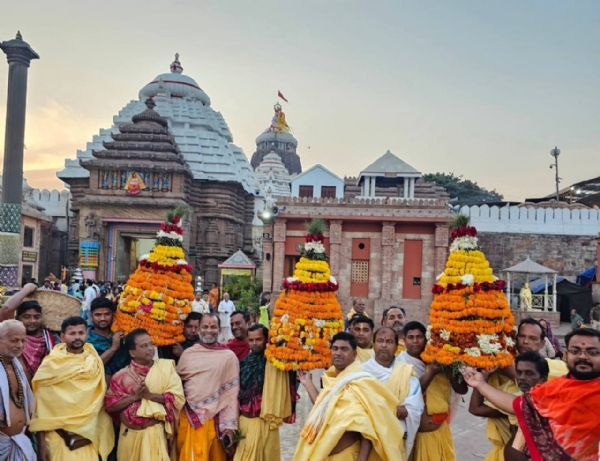 ଶ୍ରୀମନ୍ଦିରରେ ମହାପ୍ରଭୁଙ୍କ ନବାଙ୍କ ବେଶ