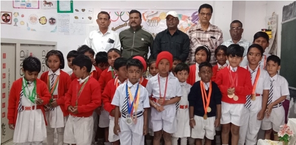 ସରସ୍ୱତୀ ଶିଶୁ ମନ୍ଦିରର ବାର୍ଷିକ ପୁରସ୍କାର ବିତରଣ ଉତ୍ସବ